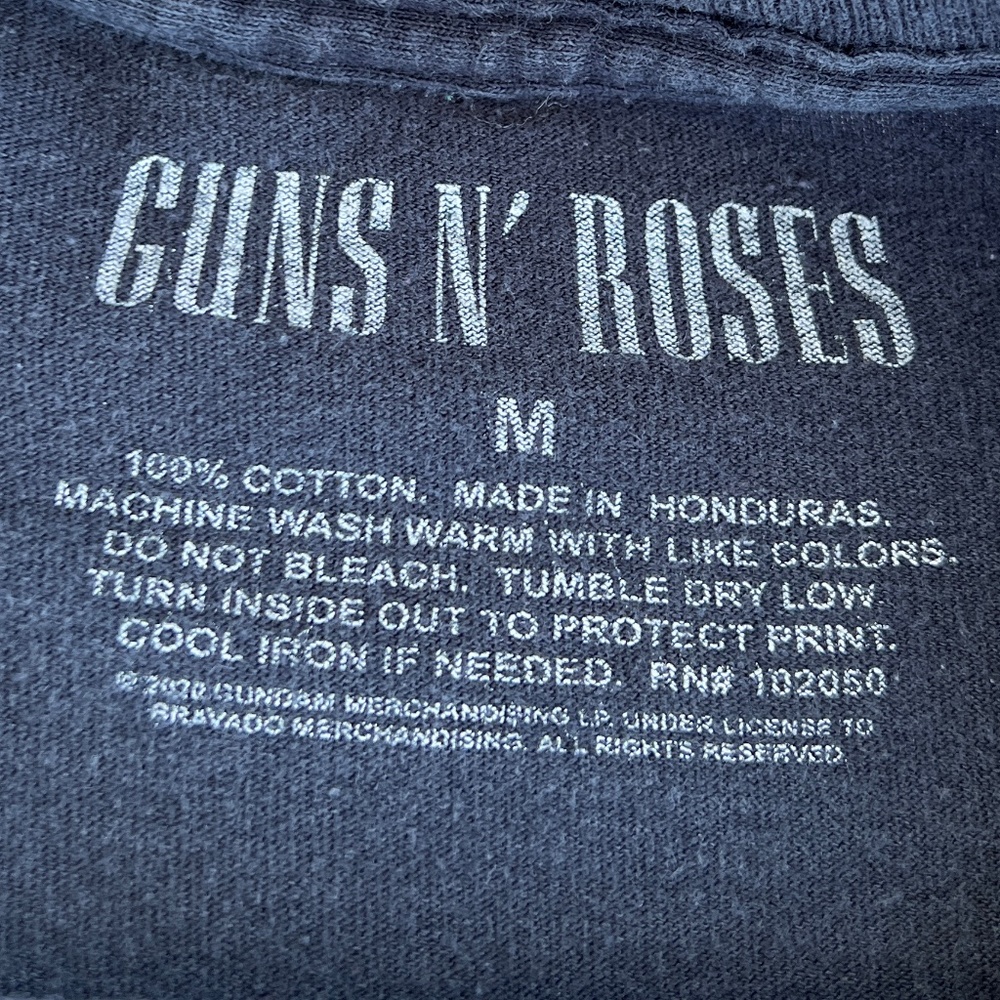 Guns N' Roses Black Short Sleeve T-Shirt Size Medium - Picture 3 of 8